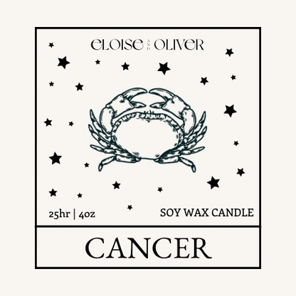 Zodiac Candles, 4oz