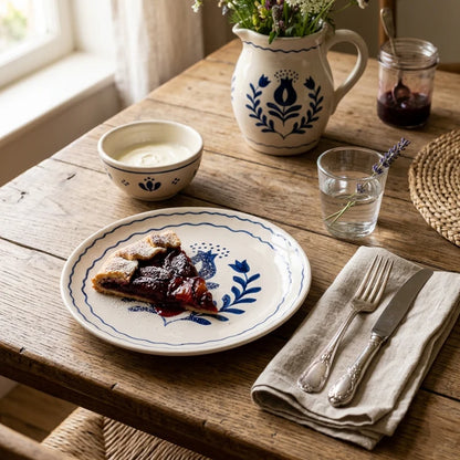 Blue Anaar Snack Plate