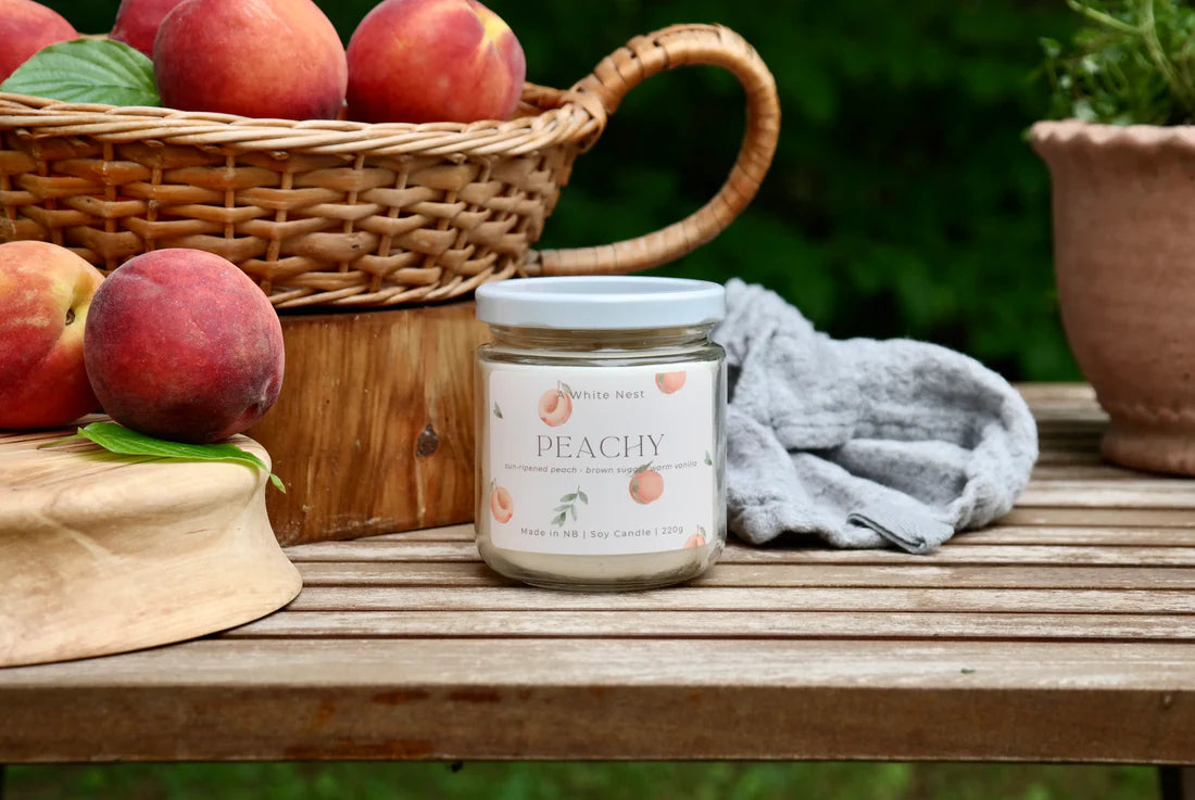 Peachy 8oz Soy Candle