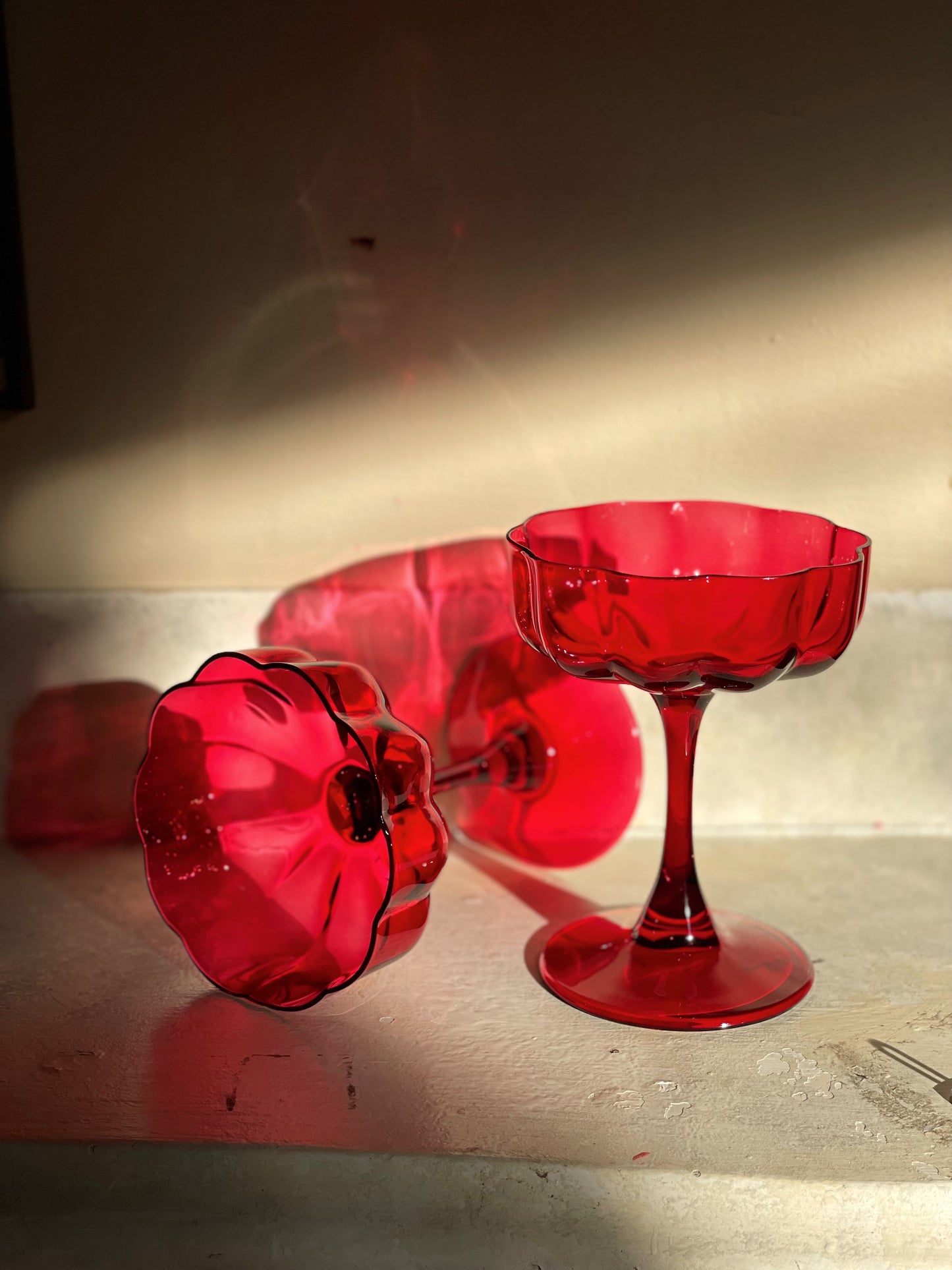 Petal Martini Glass