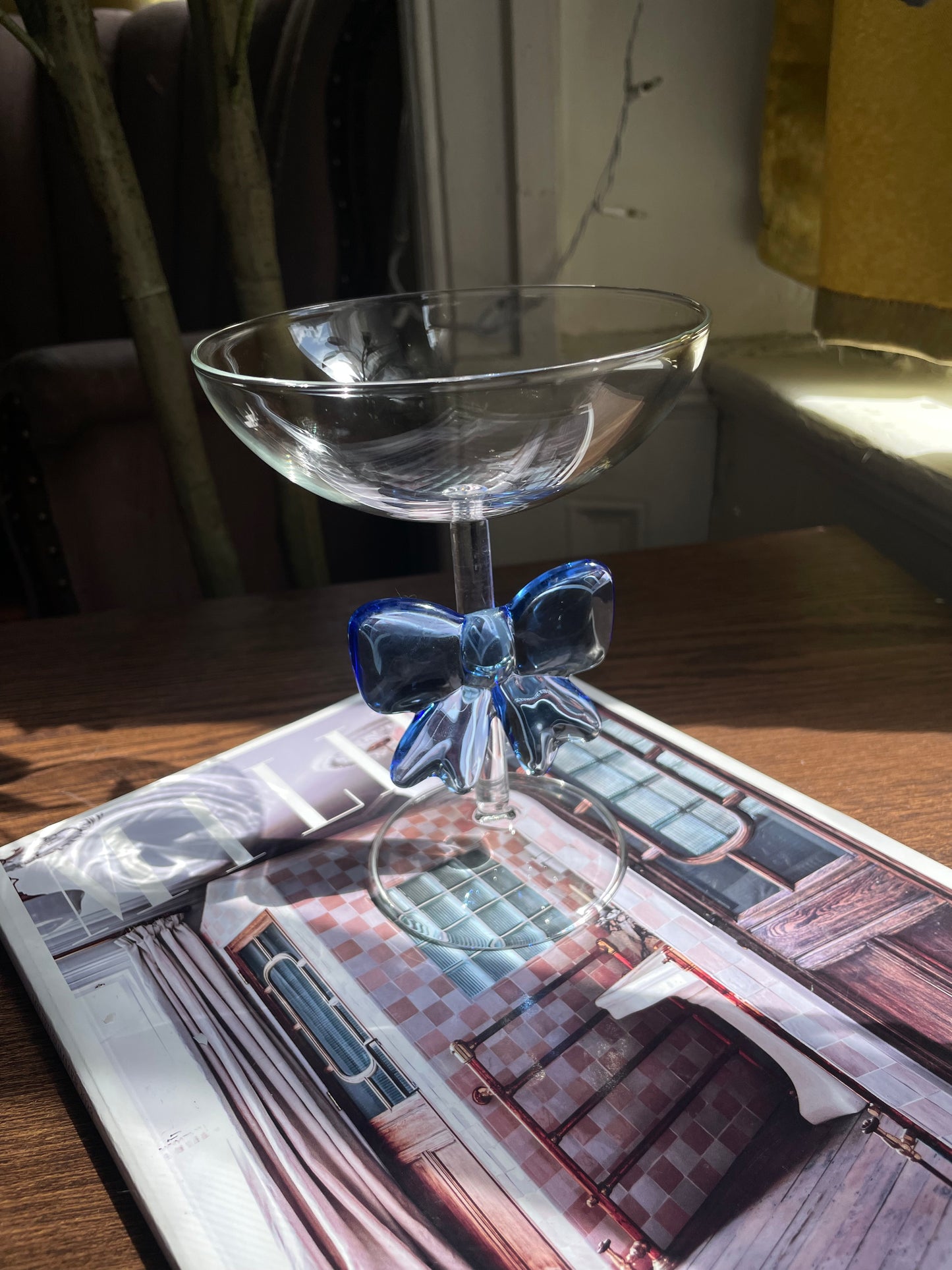 Bow Martini Glass
