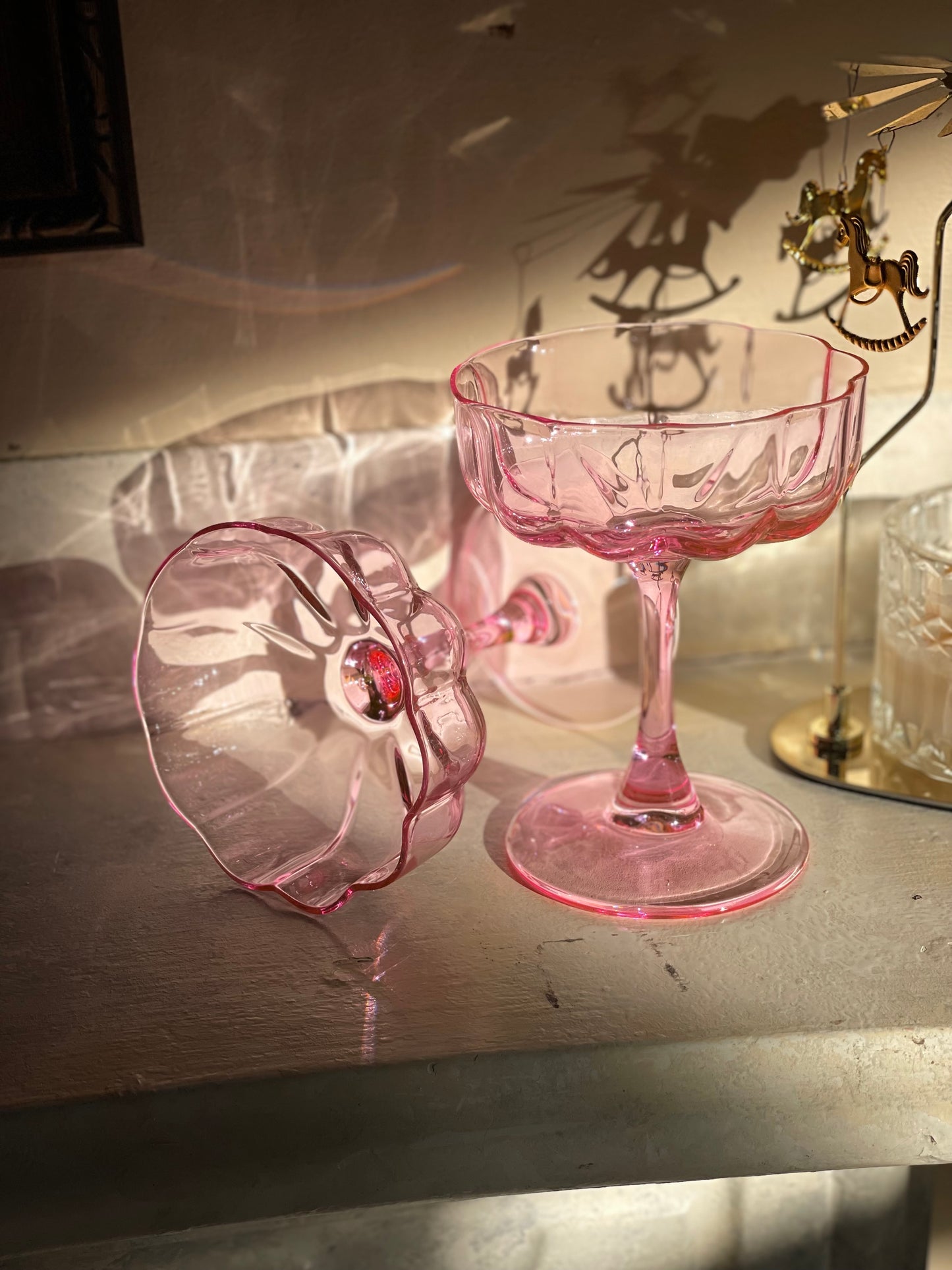 Petal Martini Glass