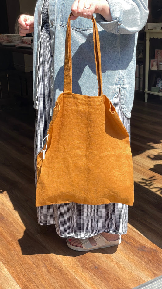 Linen Tote Bags by Spence and Co.