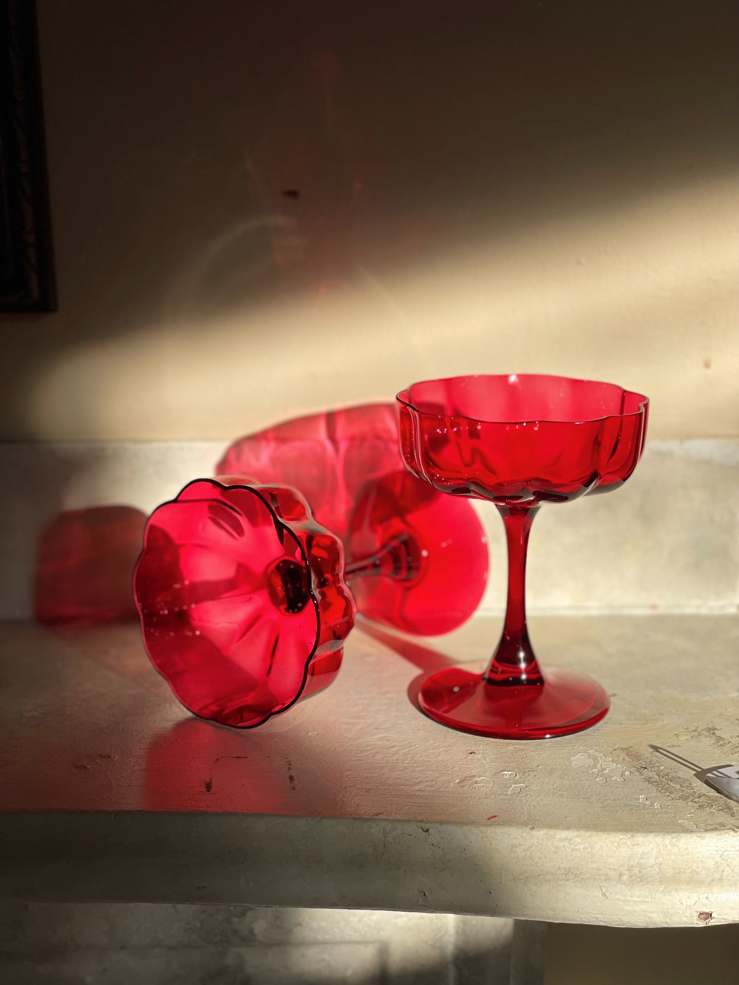 Petal Martini Glass