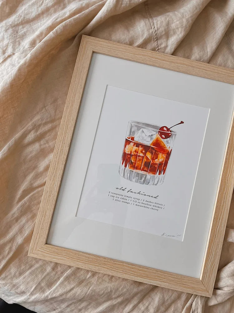 Old Fashioned Art Print (8x10)