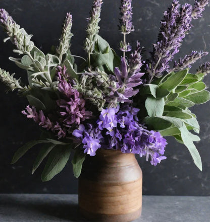 8oz Clary Sage and Lavender Scented Candle