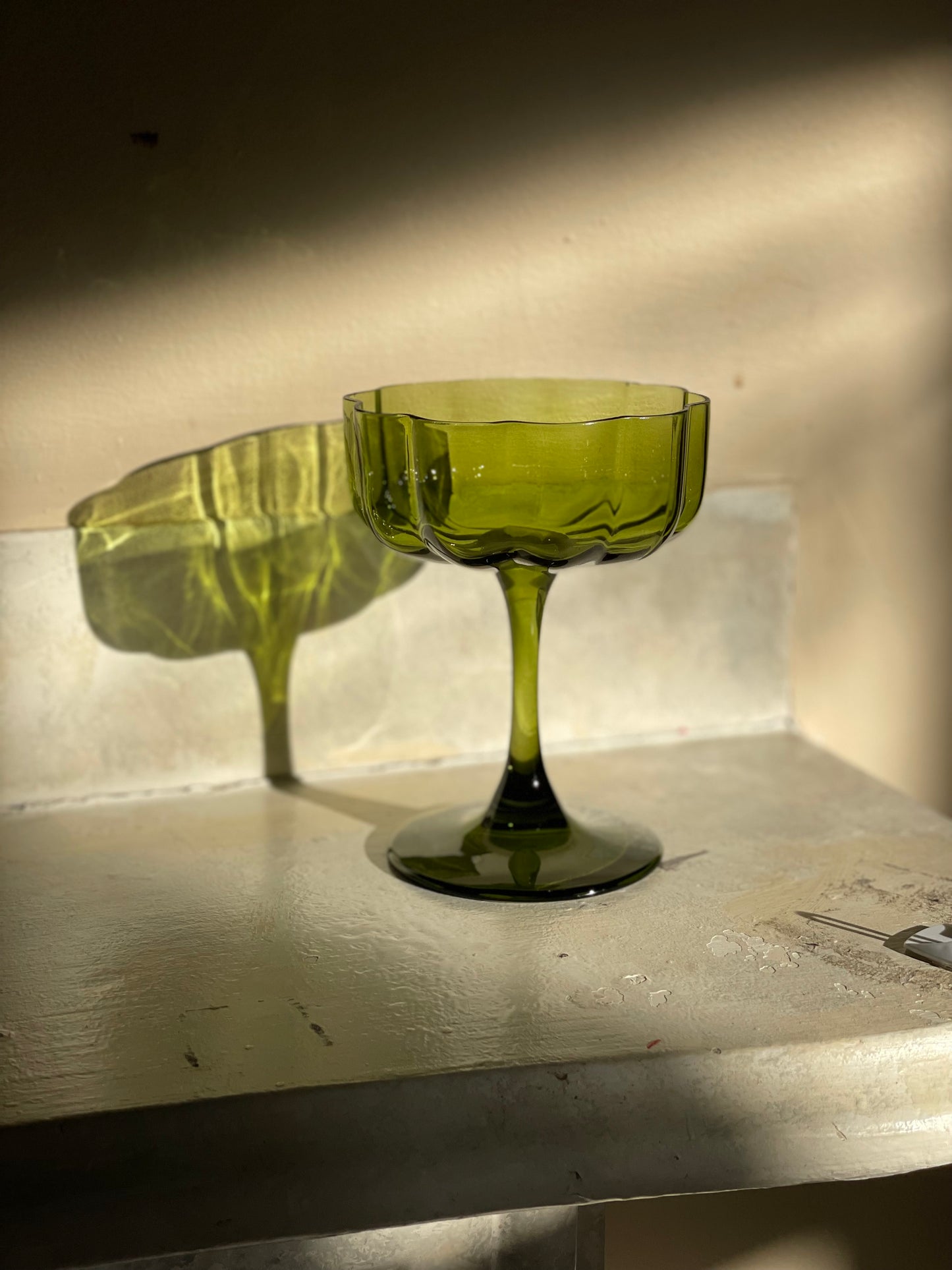Petal Martini Glass