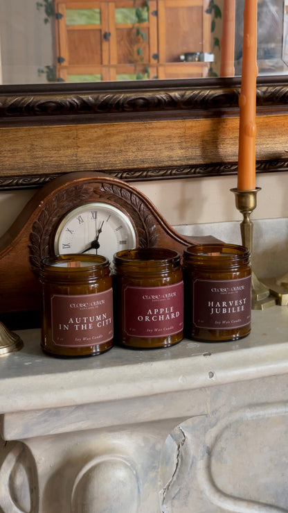 8oz Autumn Candles