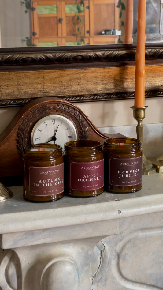 8oz Autumn Candles
