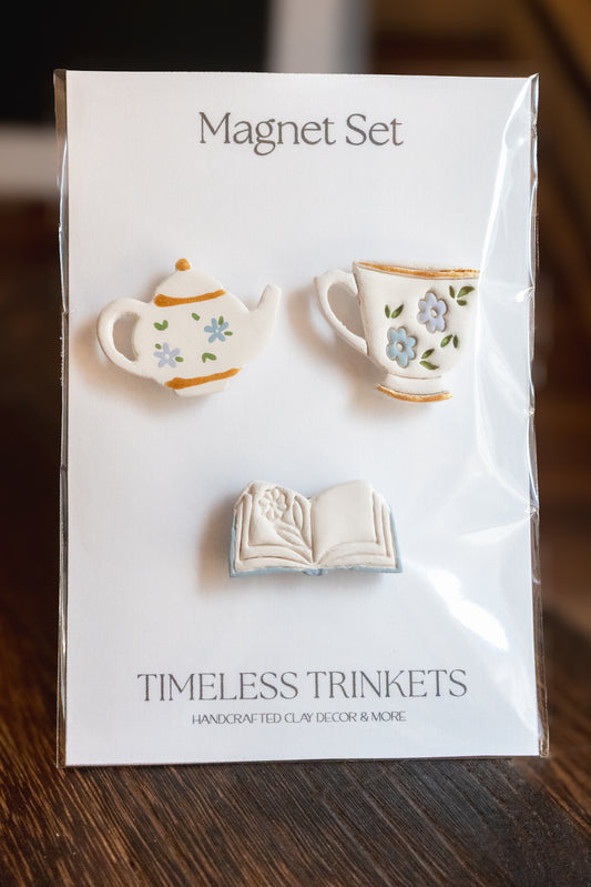 Cup of Tea Magnet Set