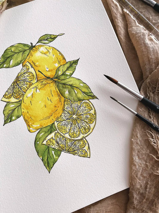 Lemons Art Print (5x7)