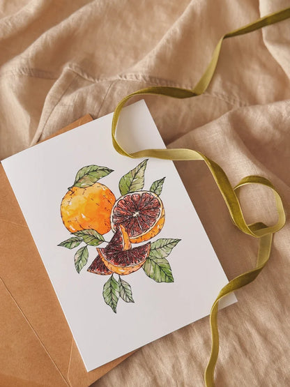 Grapefruit Art Print (5x7)