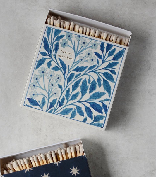 Blue Floral  | Safety Matches