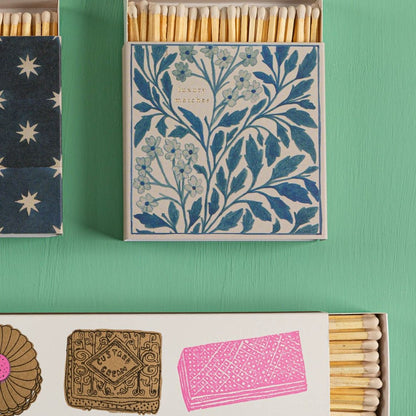Blue Floral  | Safety Matches