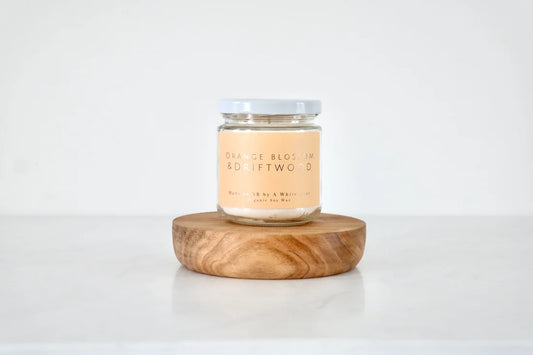 Orange Blossom & Driftwood 8oz Candle