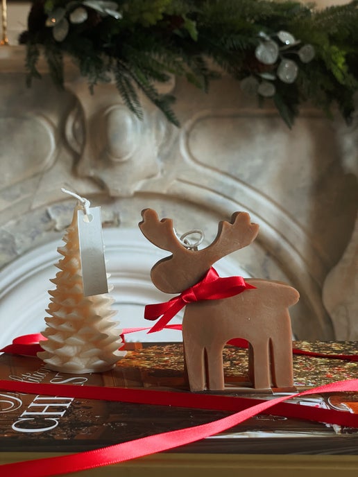 Reindeer Candle