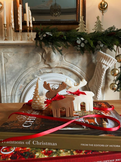 Reindeer Candle