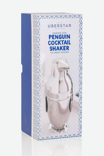 Penguin Cocktail Shaker - Stainless Steel