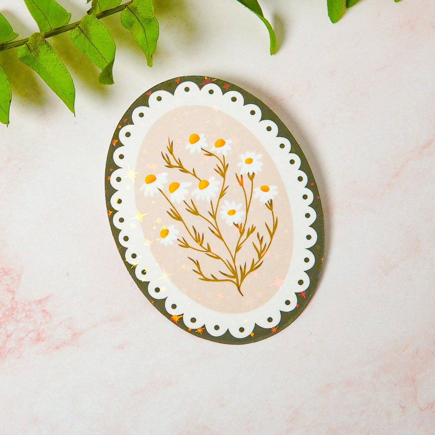 Chamomile Calm Sticker