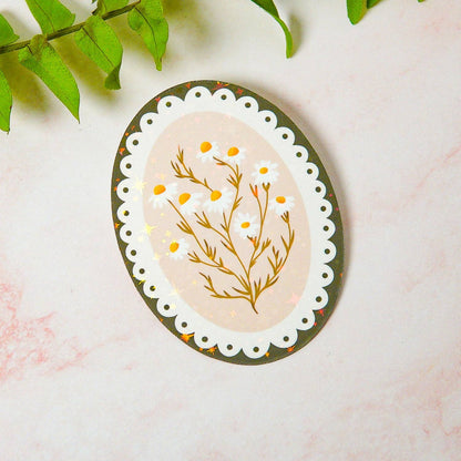 Chamomile Calm Sticker