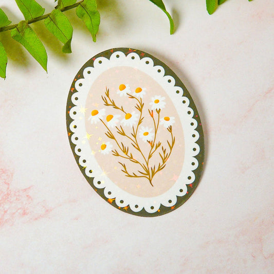 Chamomile Calm Sticker