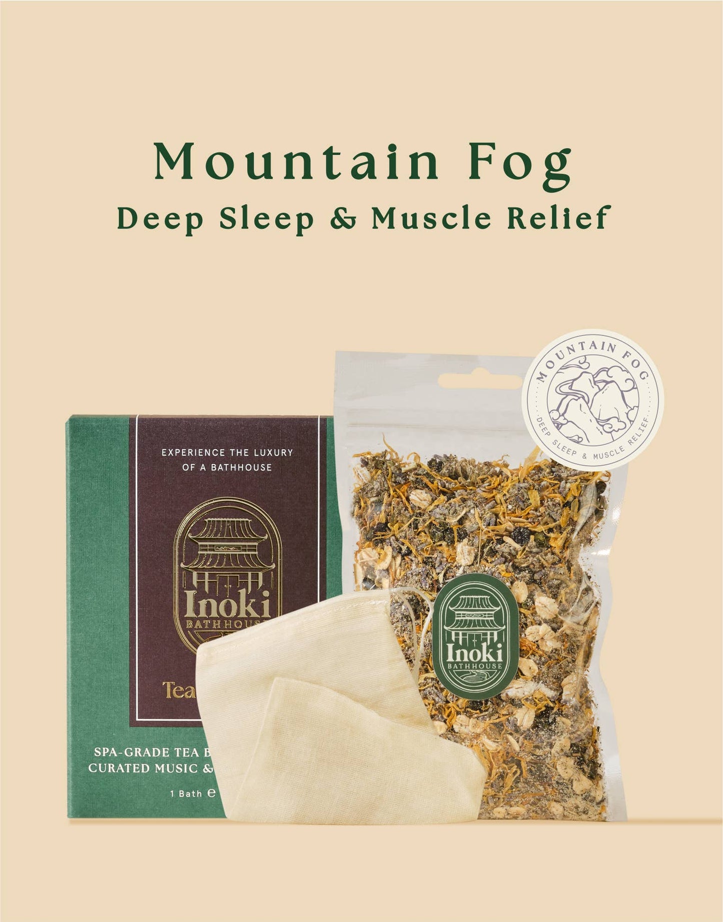 "Mountain Fog" Tea Bath Soak