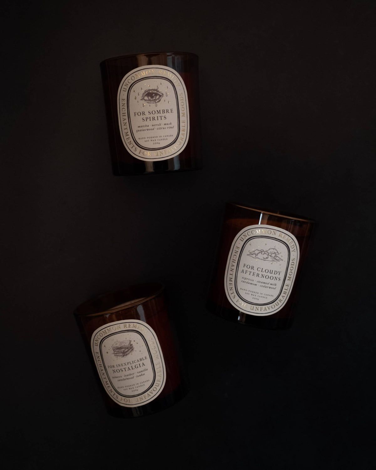 "For Persistant Ennui" 8oz Soy Wax Candle