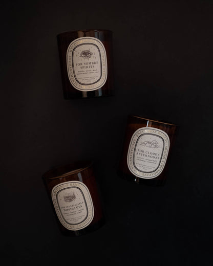 "For Persistant Ennui" 8oz Soy Wax Candle