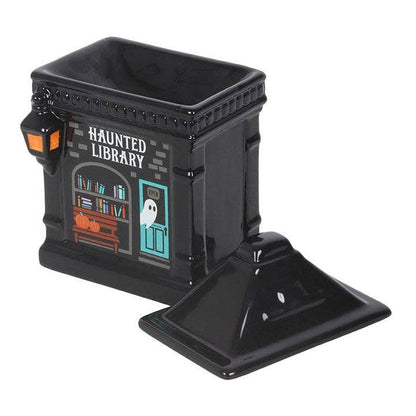 Haunted Library Halloween Oil Burner