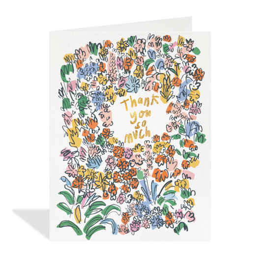 "Thank You" Garden Card