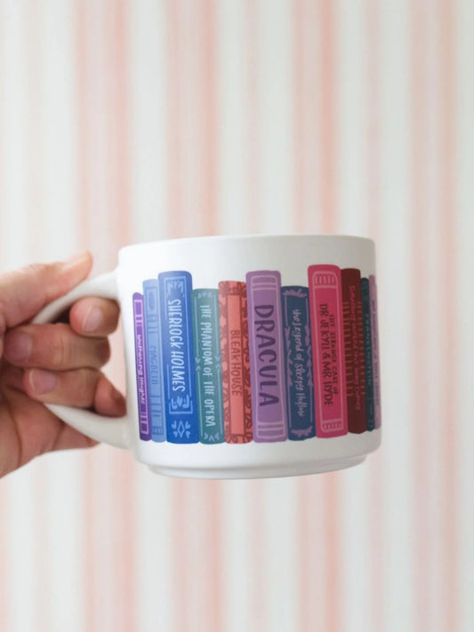 Spooky Books Halloween Large Mug