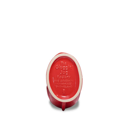 Red Gluggle Jug