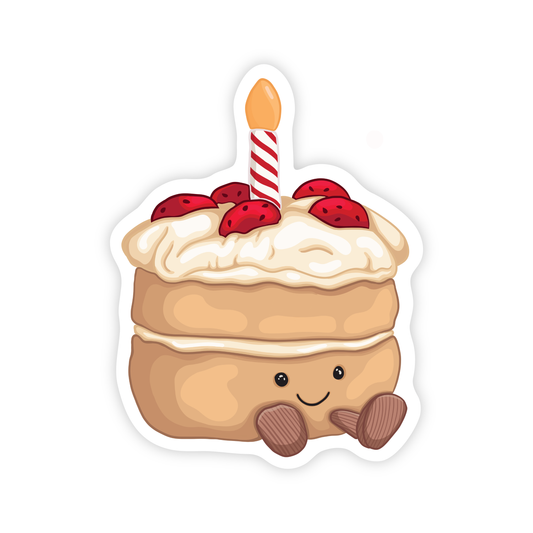 Sweet Cake Vinyl Sticker