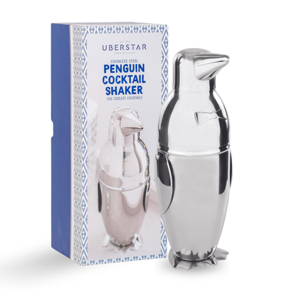 Penguin Cocktail Shaker - Stainless Steel