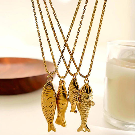 Sardine Statement Necklace