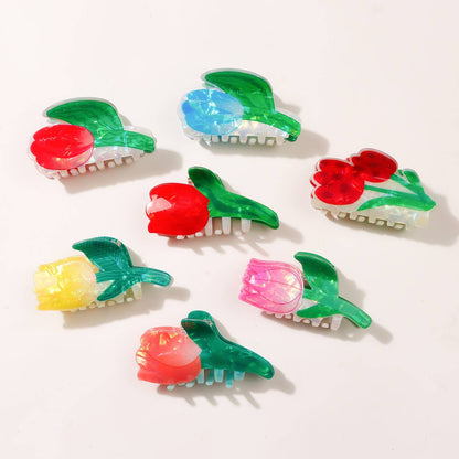Tulip Hair Claw Clip