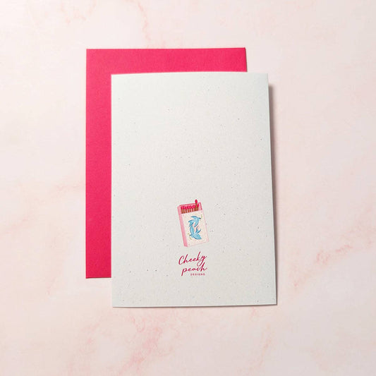 You're My Perfect Match Mini Greeting Card