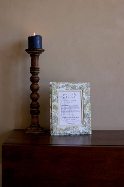 Wild Rose Buttercream Picture Frame