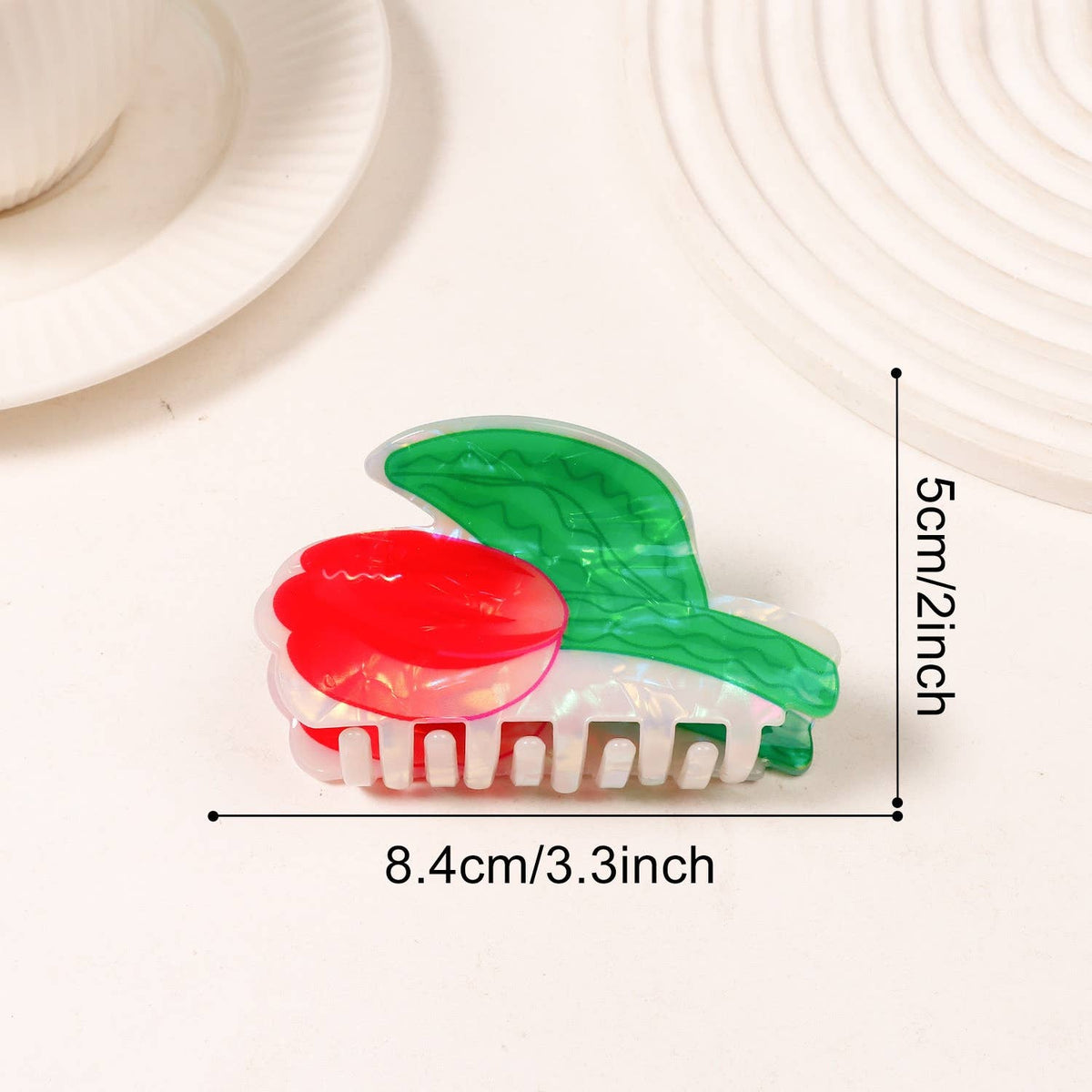Tulip Hair Claw Clip