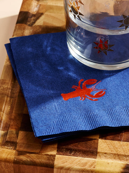 Lobster Beverage Napkins