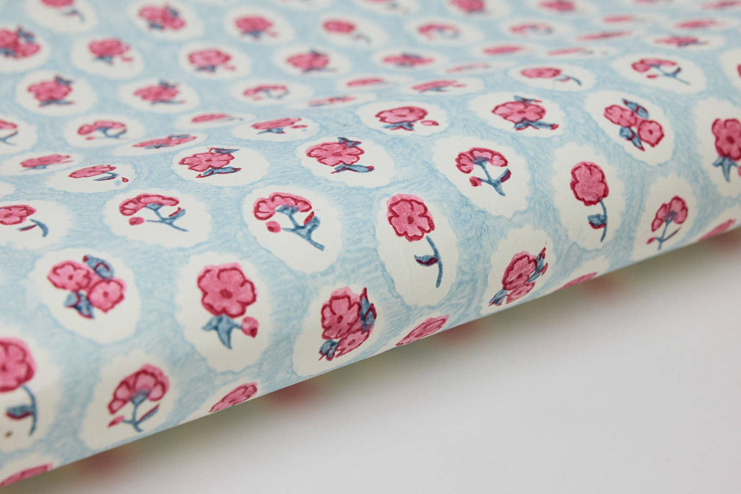 Scallop Tiles Pink Sorbet - Wrapping Paper