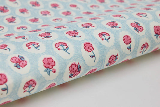 Scallop Tiles Pink Sorbet - Wrapping Paper