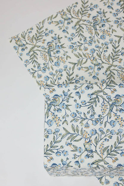 Songbird Blue Stone - Wrapping Paper