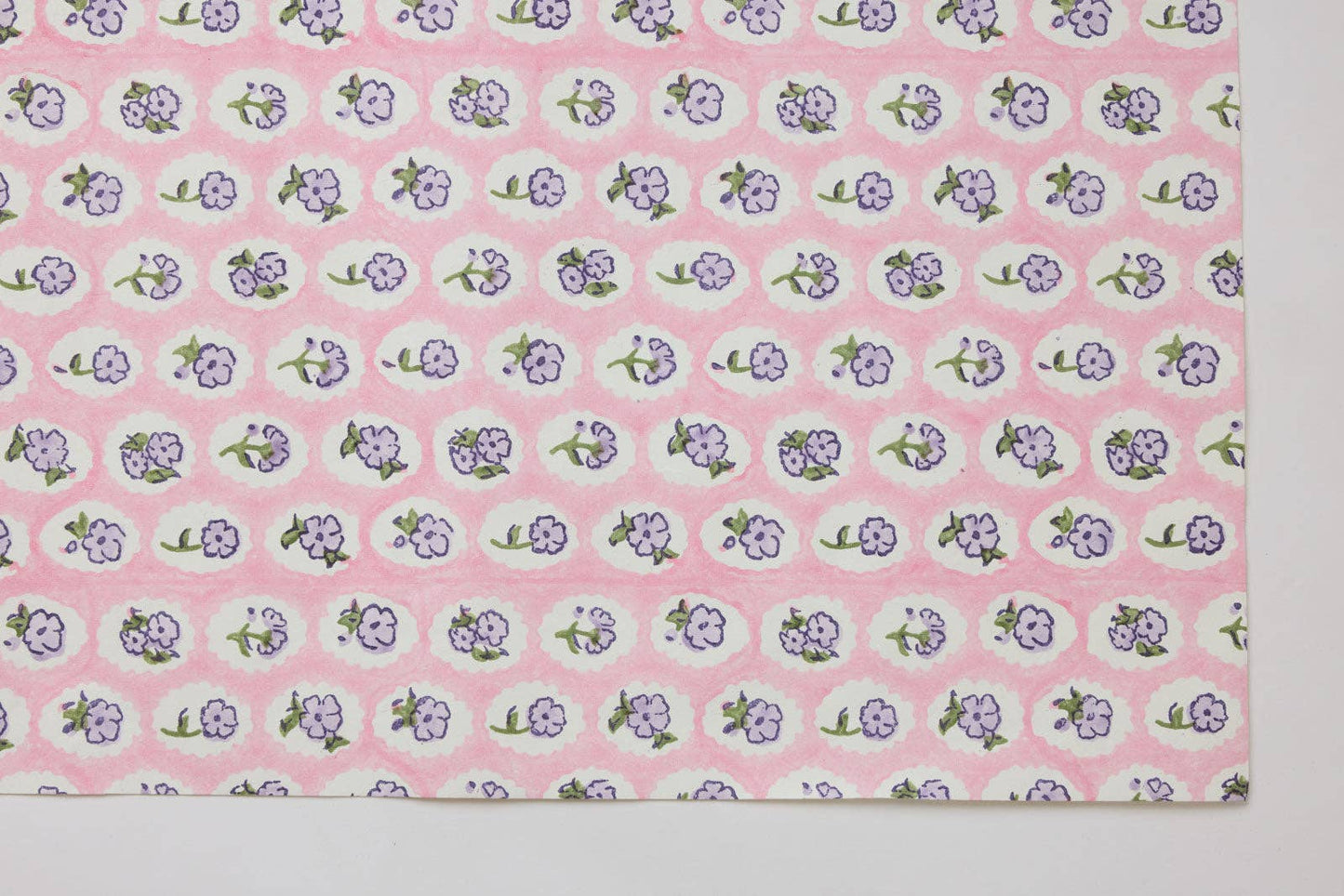 Scallop Tiles Violet Meringue - Wrapping Paper