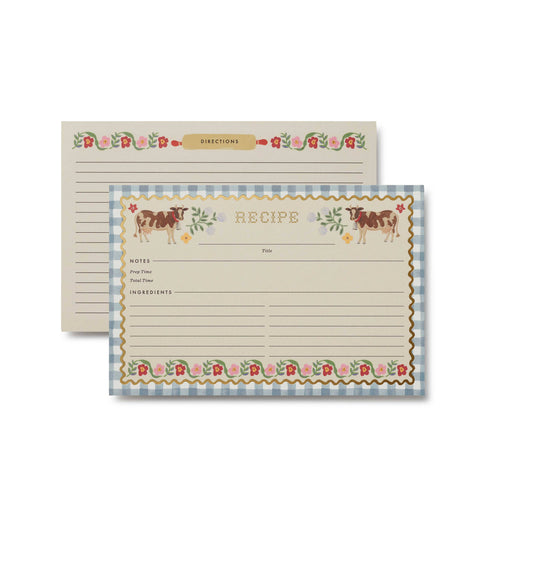 Home Sweet Home Recipe Cards