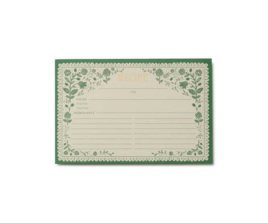 Artichoke Recipe Cards
