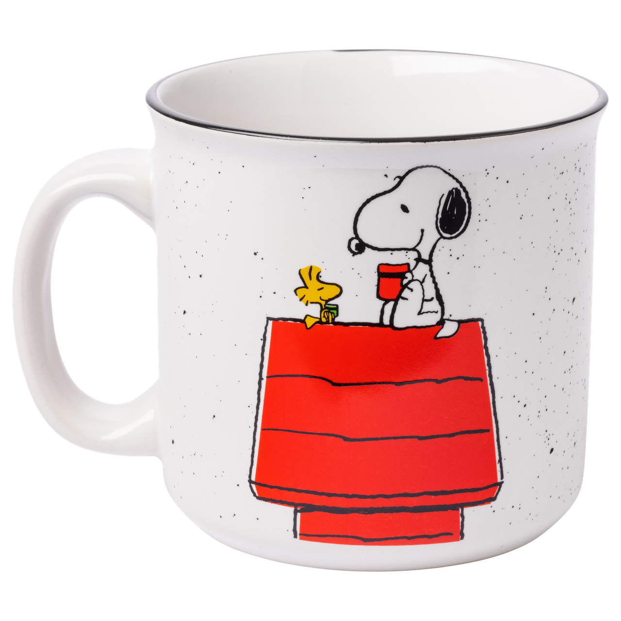 Peanuts Snoopy & Woodstock 20oz Camp Mug