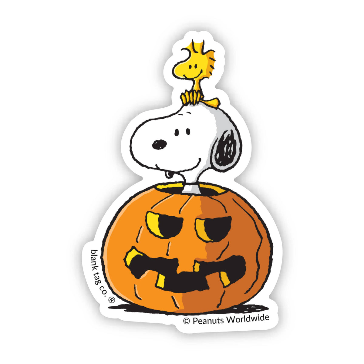Peanuts® Snoopy and Woodstock Pumpkin