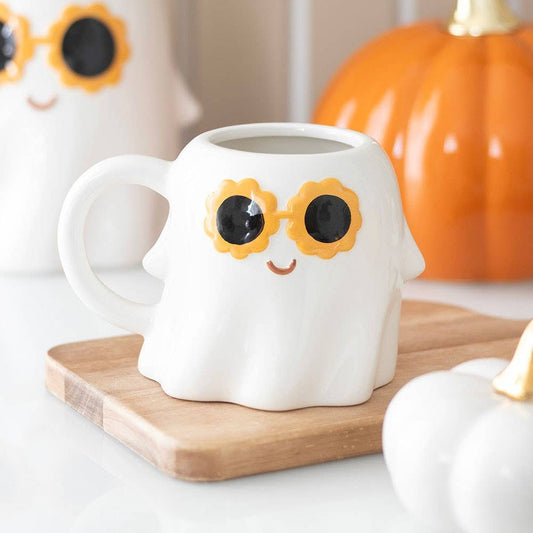 Groovy Ghost Summerween Mug