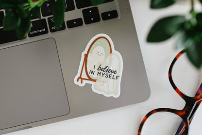 I Believe In Myself Ghost Vinyl Sticker